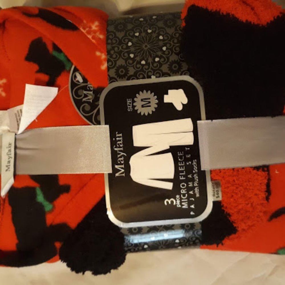 Women 3 Piece Micro Fleece PJ SET